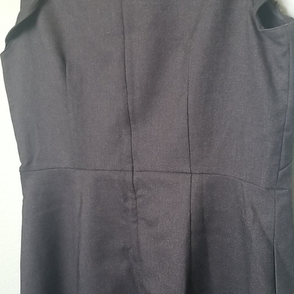 Loft flutter sleeve gray dress size 10 Twee Workplace Siren Officecore - Picture 8 of 11